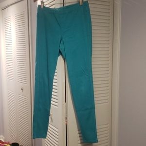 HUE denim skimmer leggings